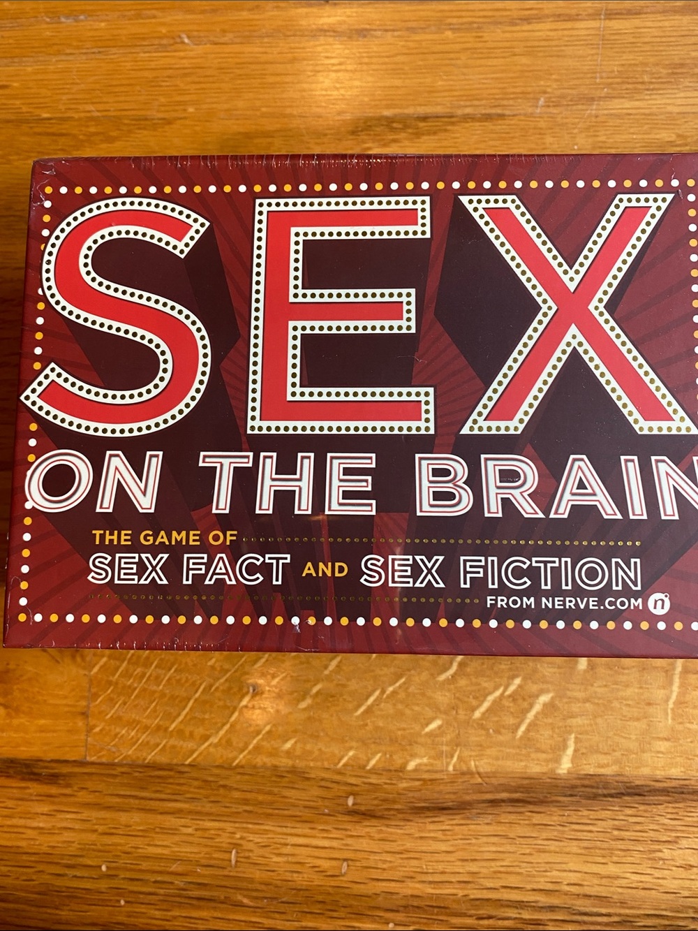 Sex on the Brain Party Game - Red Box